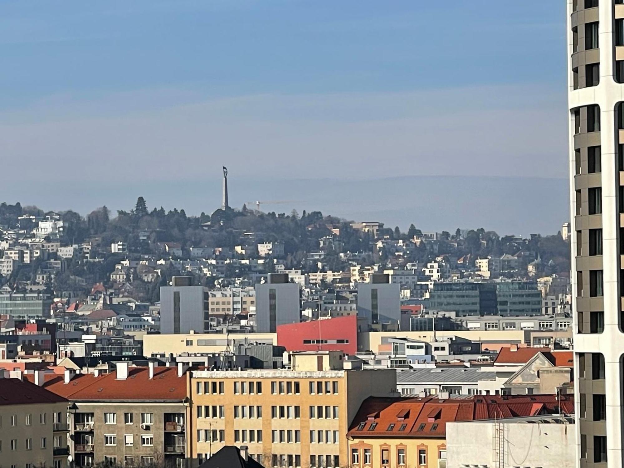 Sag Panorama City Apartment 3 Rooms Free Parking Free Wifi Bratislava Eksteriør billede
